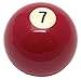 American Shifter 96052 Solid Dark Red 7 Ball Billiard Pool Shift Knob