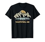 Wahpeton North Dakota Mountain Sunset Sunrise ND T-Shirt