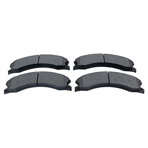 Image of TRQ Rear Brake Pad, Caliper, & Rotor Kit Semi-Metallic Compatible with 2009-2017 GMC Savana 3500