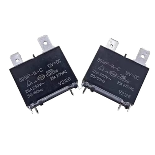 Relais de puissance 891WP-1A-C-12V résistant pour réparer un appareil électroménager