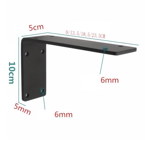 Supports d'étagères pliants pour installer un bureau rabattable mural compact
