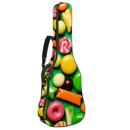 Sac pour guitare acoustique housse étanche 106,7 cm et étui transport multicolore