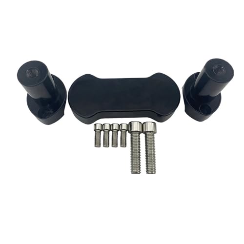 Rehausseur de guidon moto 7.6 cm en alu taillé masse pour Custom Harley