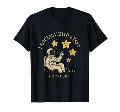 Stargazing Space Graphic I socializzare con le stelle Maglietta