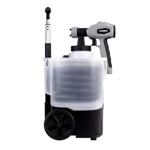 Werku® WK401180 Pistola Pintar Succión Turbina Trolley