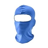 UV Protector Scarf Shiesty Mask Pooh Shiesty Mask Military Balaclava Sun Protection Long Neck Cover Ski Mask BikeBandana Sky Blue