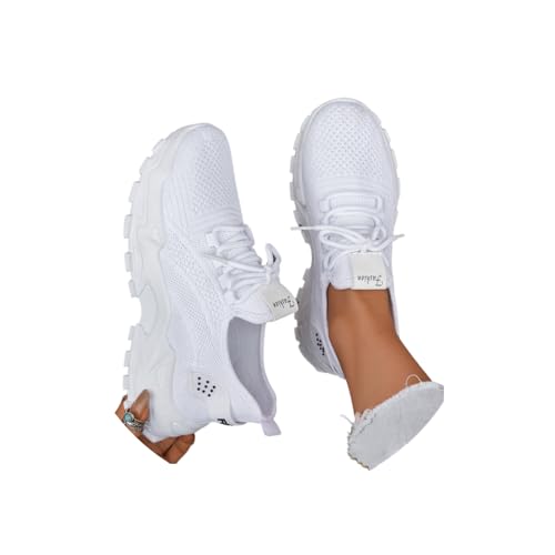 Women Running Walking Shoes Slip On Lightweight Breathable Shoes Gym Sneakers Comfy Athletic Slip On