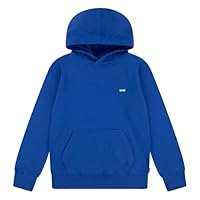 LEVI/'S Boy/'s PO-Pull-Over Hoody Sweatshirt, True Blue, 12 Years