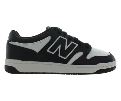 Image of New Balance 480 Mens Shoes Size 10.5, Color: White /Deep Black /White