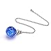 TKOWTB Ceiling Fan Chain, Decorative Crystal Fan Chain Extension Beaded Ball Fan Chain Extension Ceiling Fan Chain Ornament