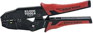 Klein Tools 3005CR Wire Crimper Tool, Ratcheting Insulated Terminal Crimper for 10 to 22 AWG Wire