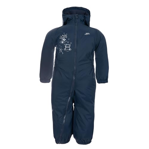 Trespass Tresspass Kinder Regenanzug mit Fleece-Einsatz, Wasserfest und...