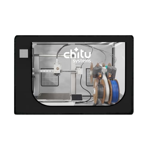 3D Printer Enclosure for Bambu Lab A1 Combo/A1 Mini Combo with AMS Lite,840X570X570mm Enclosure Large Size Fireproof Dustproof Tent Constant Temperature Protective Cover by chitu systems - Used condition - US$61.45