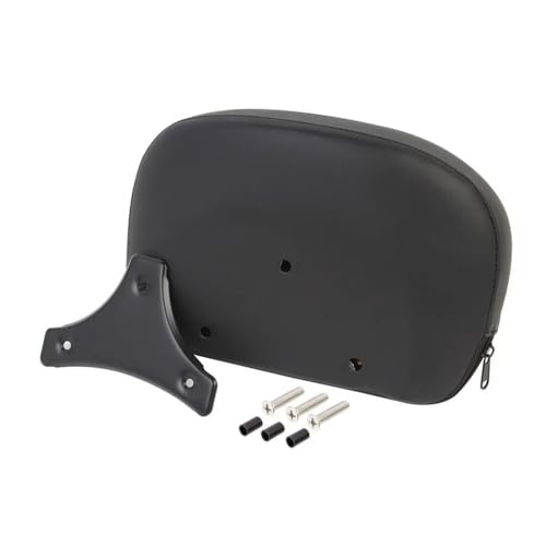 Coussin de dossier passager de qualité supérieure avec support noir pour moto Softail FLSL