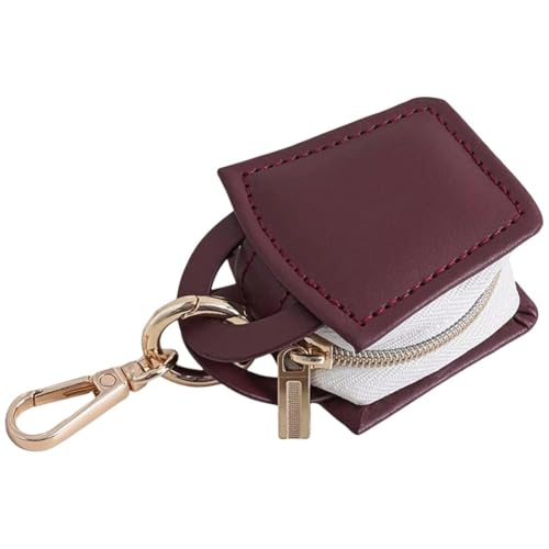 リングホルダー ジュエリーホルダー キーチェーン 便利 ポータブル 結婚指輪 ネックレス用 リングキーパーケース リングオーガナイザーケース トラベルポーチ