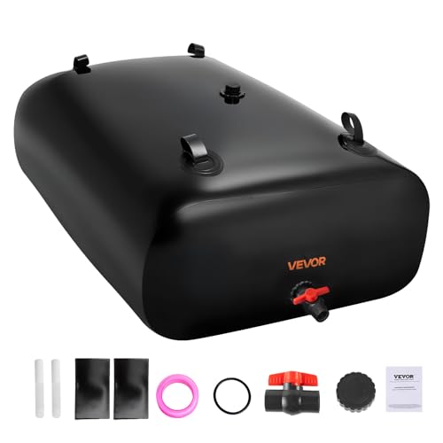 VEVOR Water Storage Bladder, 264 Gallon (1000L) Water Storage Con...