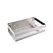 Półki łazienkowe Półka łazienkowa ze stali nierdzewnej, czarny szampon do przechowywania szampon, samoprzylepna łazienka półka 20cm 30 cm 40 cm 50 cm Organizator łazienkowy (Color : 20cm Sliver)