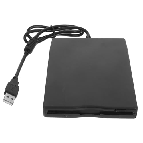Yardenfun Lecteur de Disquettes USB Externe Portable Compatible PC et Portable Plug-and-Play sans Pilote Transfert Rapide USB Léger et Compact pour Bureau et Déplacement