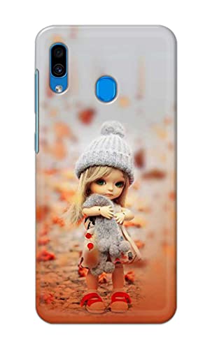 Image of PRINTFIDAA Doll Cute Girl Amazing Beauty Little Kid Child Playing Hard Back Cover for Samsung Galaxy A20 / Samsung A30 / Samsung M10S Back Cover -(P6) KAT1001