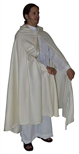 Moroccan Men Poncho Hooded Cape Wool Cardigan Open Front Elegant Wrap3