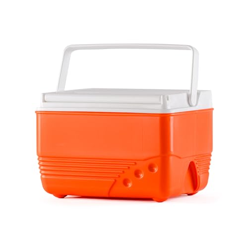 Small Cooler 5.75 Qt Insulated Ice Cooler Portable Ice Box Hard Heavy Duty Small Ice Chest for Camping, Tailgating, Beach, Picnic, Groceries, Lunch, & More