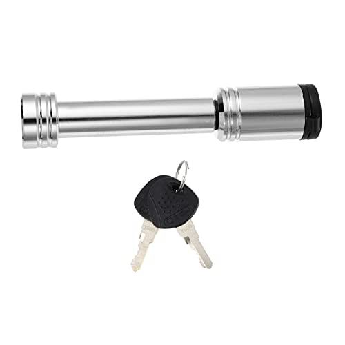 OSALADI Bloqueo De Enganche Para Camión, Bloqueo De Remolque Pasador Antiderrape, Recubrimiento Protector Contra Corrosión, Seguridad Para Enganches De Bola, Kit 2 Llaves Para Uso Vehicular