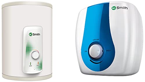 Ao Smith SDS-Green Series-025 Storage 25 Litre Vertical Water Heater (Geyser) White 5 Star & Ao Smith Hse-Vas-X-025 Storage 25 Litre Vertical Water Heater (Geyser) White 5 Star Ao Smith SDS-Green Series-025 Storage 25 Litre Vertical Water Heater (Geyser) White 5 Star & Ao Smith Hse-Vas-X-025 Storage 25 Litre Vertical Water Heater (Geyser) White 5 Star