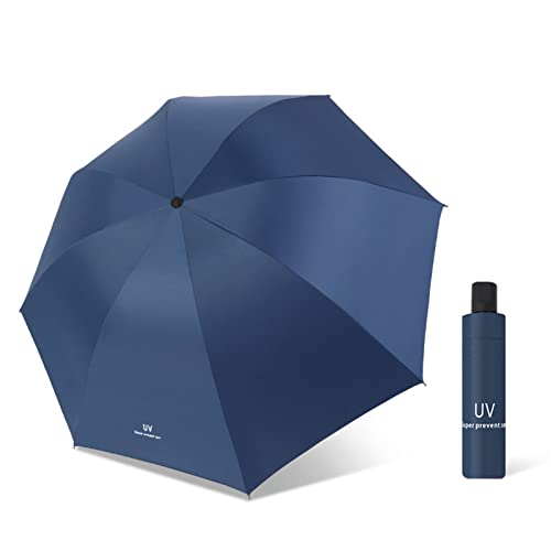 Parapluie de pluie pliant automatique pour rester au sec et se protéger des UV en été