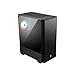 MSI MAG Forge 111R Mid Tower Gaming PC Case (Black,1 x 120mm ARGB Fans, USB 3.2 Gen 1 Type-A, Tempered Glass Panel, Magnetic Dust Filter, ATX, m-ATX, Mini-ITX)