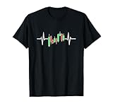 Trader Heartbeat Pulse Crypto Forex Stock Market Trading T-Shirt