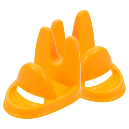 MUCKLILY 2 Pcs Pot Lid Holder and Spatula Spoon Storage Bracket Stylish Kitchen Storage Rack for Organizing Utensils Cookware and Tableware Convenient Countertop