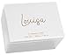 LAUBLUST Erinnerungsbox Baby Personalisiert - Serie Niers - Geschenk zur Geburt | XL - ca. 40x30x24cm, Holzkiste Weiß FSC®