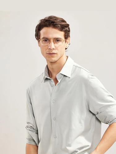 Image of Rare Rabbit Regular fit Plain Shirt