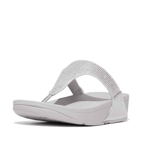Image of FitFlop Women's Lulu Crystal Embellished Toe-Post Sandals