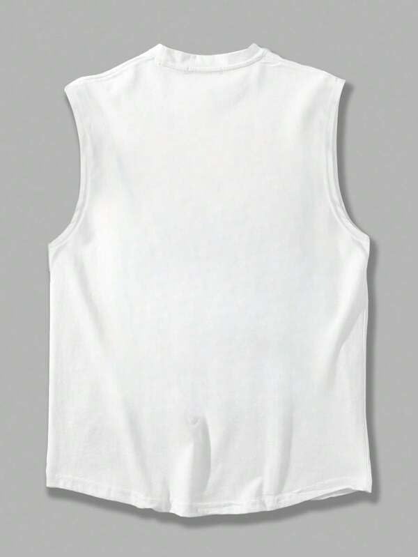 Image of The Modern Soul Men Cotton Blend Athletic Gym Tank Tops Sleeveless Sports Vest