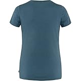 Fjällräven Damen Arctic Fox T-Shirt, Indigo Blue, XS