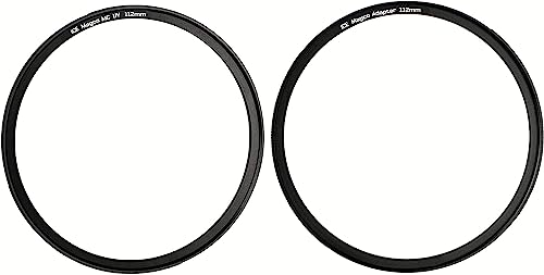 Image of ICE Magco 112mm Slim Magnetic UV Filter Multi-Coated MC Optical Glass Filter Incl Adapter