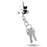 Alexx Finders Key Purse Two Kitties Key Finder