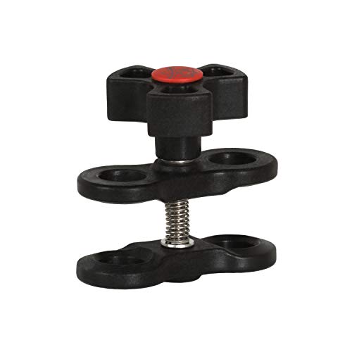 Pinza Para Brazos con Bola 25 mm Clip de Brazo para Sistema de Fotografía Submarina de Buceo FLEX-ARM 605C2RD