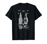 Vintage Patent Print 1936 Engine Spark Plug T-Shirt T-Shirt