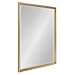 Kate and Laurel Calter Modern Decorative Framed Beveled Wall Mirror, 25.5x37.5 Gold