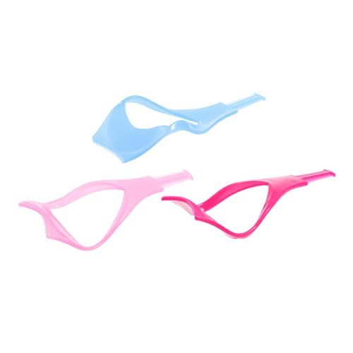 Baluue 24pcs 3D Eyelash Set Eye Liner Lash Extension Grafting Tools Comb for Beauty