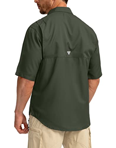 G Gradual Men'S Fishing Shirts With Zipper Pockets Upf 50+ Lightweight Cool Short Sleeve Button Down Shirts For Men Casual Hiking thumb #3