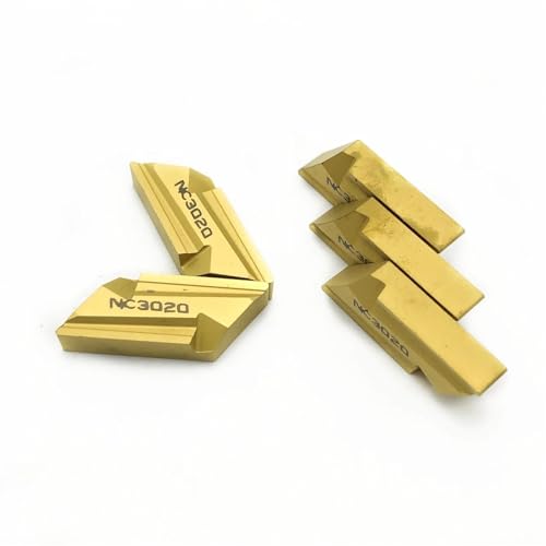 Set 10 Piezas Inserto Carburo KNUX160405L NC3020 miniatura 2