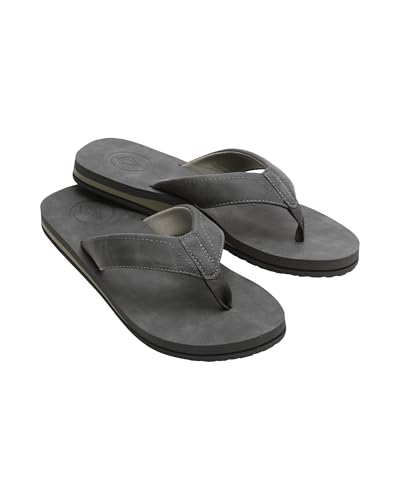 Image of Volcom Men's Victor Sandals - Water-friendly Flip Flops With Comfort Foam Footbed