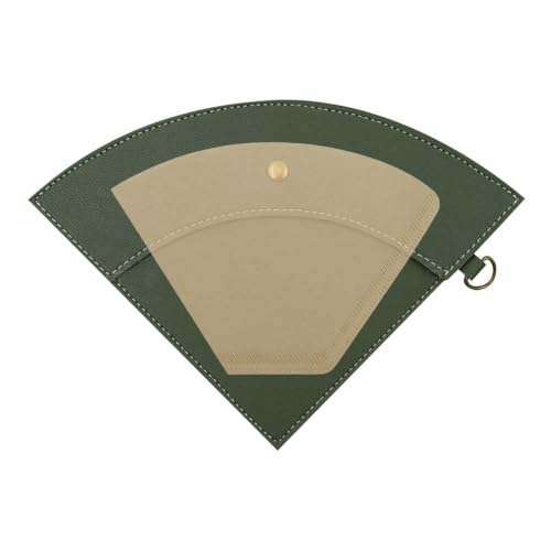 Sac filtre à café en cuir PU, récipient filtre à café Sac en imperméable