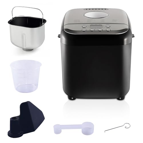 Automatic Bread Machine, Home Bread Maker with 19 Program Menus and Delay Time Function, 3 Loaf Capacity 1/1.5/2.0 Lb and 3 Crust Color Adjustable, for Making Bread, Cake, Jam, Yogurt - Image 7