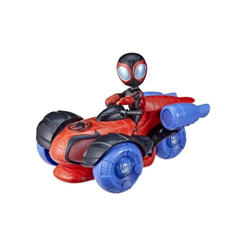 Marvel Spidey and His Amazing Friends - Tecno-Moto Luminosa con Luces y Sonidos - para niños a Partir de 3 años