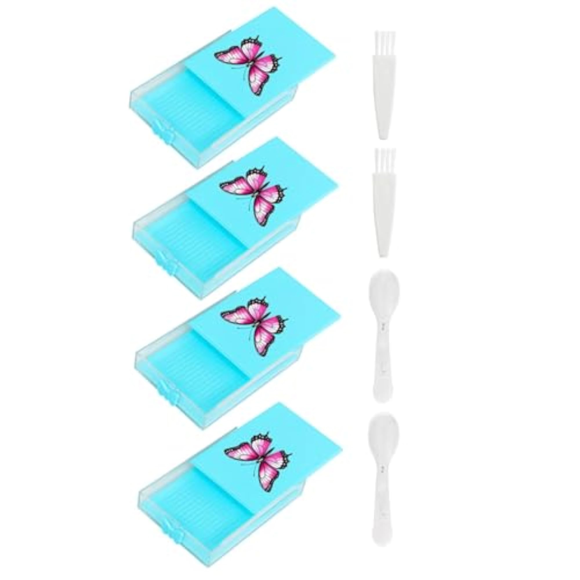4Pcs Diamond Tray Organizer for DIY Art Projects