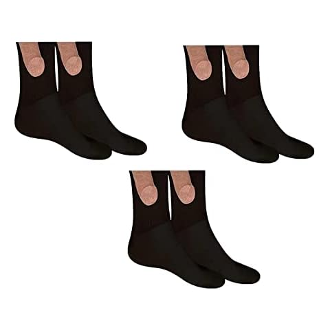 Nupaque 3/6Pair Fun Men And Women Casual Socks,Show Off Socks Funny Pattern Cosplay Stockings Cotton Middle High Socks Socks Stocking For Men Women Kids Sports Socks Gifts For Men Wemen Cover